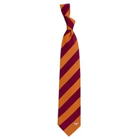 Virginia Tech Eagles Wings Regiment Stripe Tie