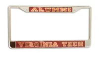  Hokies- Virginia Tech Alumni Mirror Finished License Plate Frame- Alumni Hall