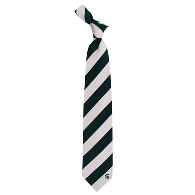Michigan State Eagles Wings Regiment Stripe Tie