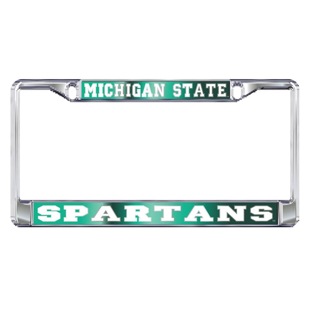  Michigan State Spartans Domed License Plate Frame - Alumni Hall