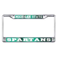  Michigan State Spartans Domed License Plate Frame - Alumni Hall