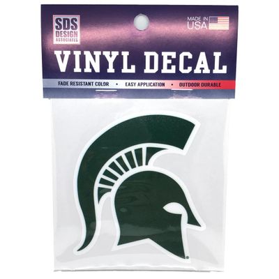  Michigan State Spartan Helmet Decal - Alumni Hall