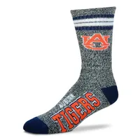 Aub | Auburn 4- Stripe Marbled Deuce Sock Alumni Hall