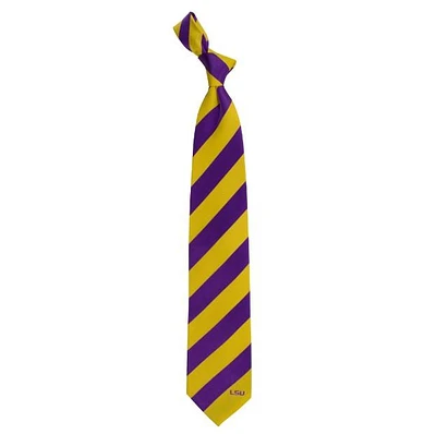 LSU Eagles Wings Regiment Stripe Tie
