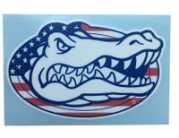  Gators | Florida American Flag Fill Gator Head Decal | Alumni Hall