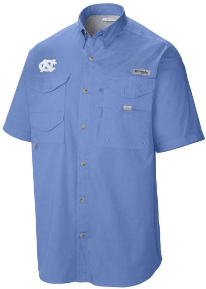 Men's Columbia White Tennessee Volunteers PFG Tamiami Shirt