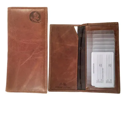  Seminoles- Florida State Embossed Leather Roper Wallet- Alumni Hall