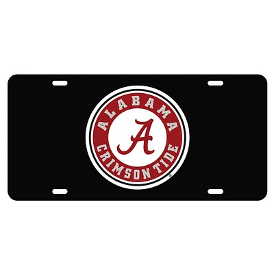Alabama Reflective Circle Logo License Plate