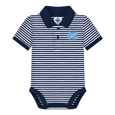 Carolina Infant Striped Polo Bodysuit