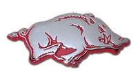 Arkansas Color Chrome Auto Emblem