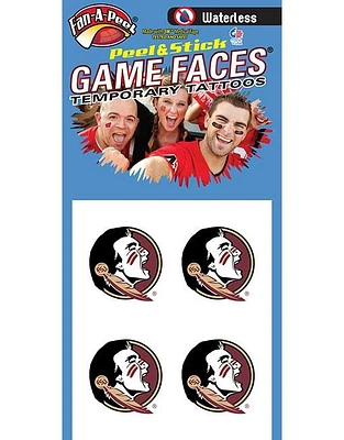 Florida State Waterless Face Tattoos