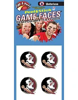Florida State Waterless Face Tattoos