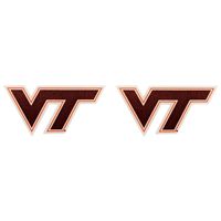  Vt- Virginia Tech 2 Pack Vt Logo Decals- Alumni Hall