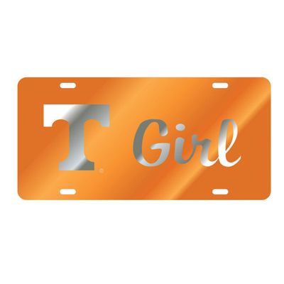  Vols- Tennessee Power T Girl License Plate- Alumni Hall