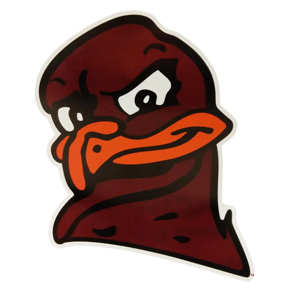  Vt- Virginia Tech Hokiebird Head Magnet (10 Inch)- Alumni Hall