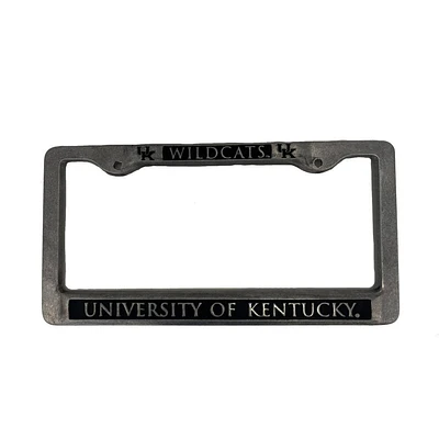 Kentucky Wildcats Pewter License Plate Frame
