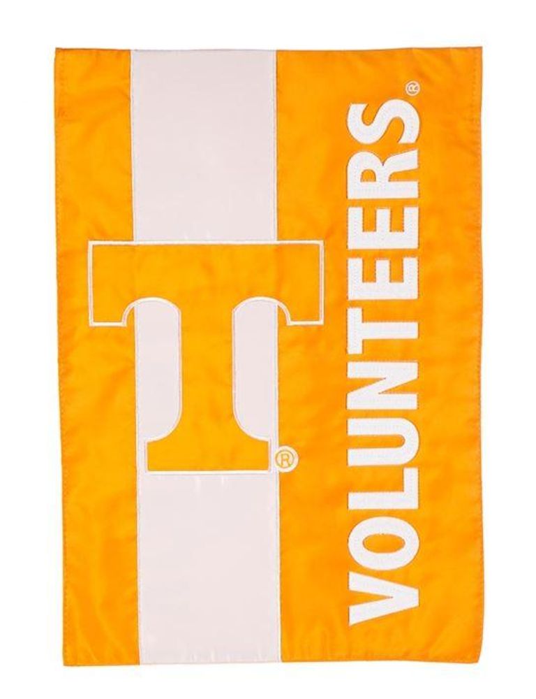  Tn - Tennessee Volunteers Striped Garden Flag (12.5  X18 )- Alumni Hall