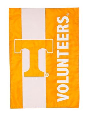  Tn - Tennessee Volunteers Striped Garden Flag (12.5  X18 )- Alumni Hall