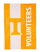 Tennessee Volunteers Striped Garden Flag
