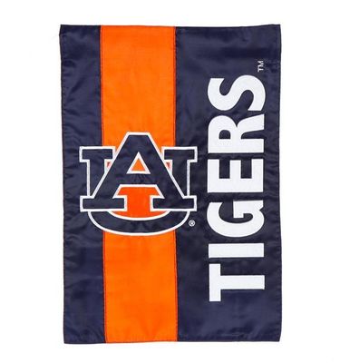  Aub - Auburn Tigers Striped Garden Flag - Alumni Hall