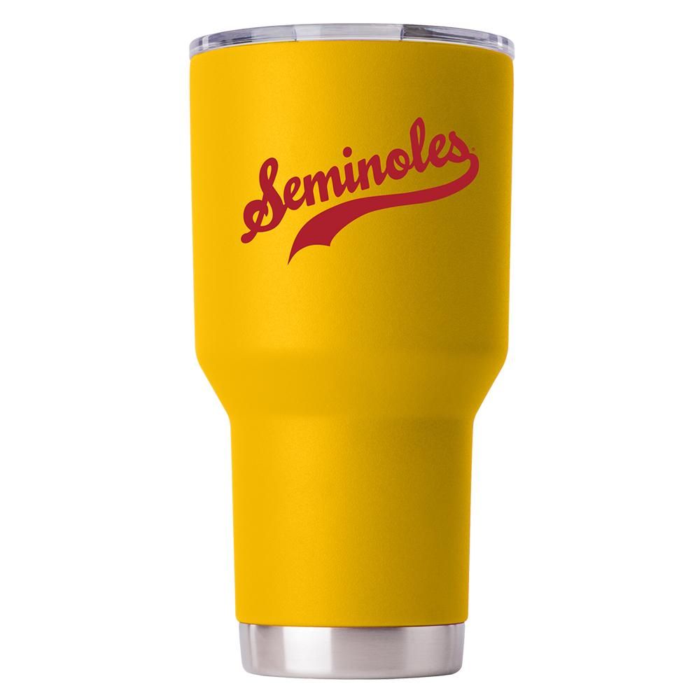  Fsu - Florida State Gametime Sidekick 30oz Vault Script Tumbler With Lid - Alumni Hall