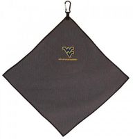  Wv - West Virginia Microfiber Golf Towel (15  X 15 )- Alumni Hall