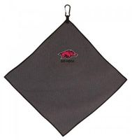  Ar - Arkansas Microfiber Golf Towel (15  X 15 )- Alumni Hall