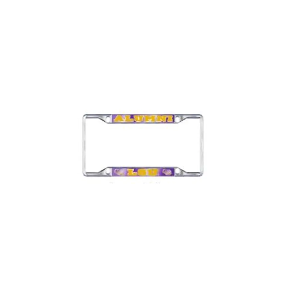  Lsu License Plate Frame Alumni/Lsu