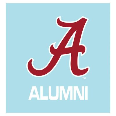  Al - Alabama Alumni 5  Decal - Alumni Hall