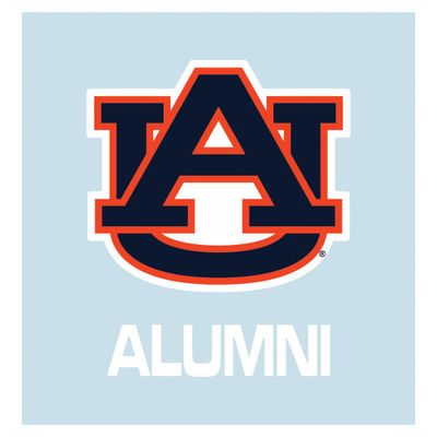  Aub - Auburn Alumni 5  Decal - Alumni Hall