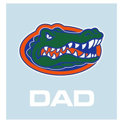  Uf - Florida Dad 5  Decal - Alumni Hall