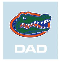  Uf - Florida Dad 5  Decal - Alumni Hall