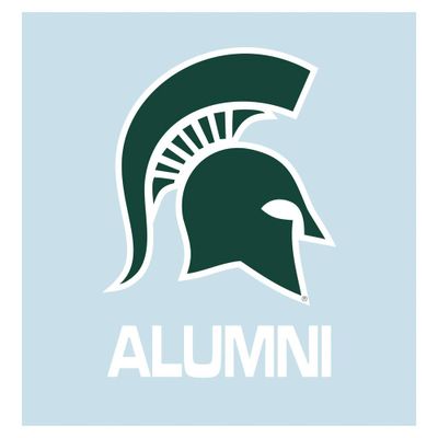  Msu - Michigan State Alumni 5  Decal - Alumni Hall