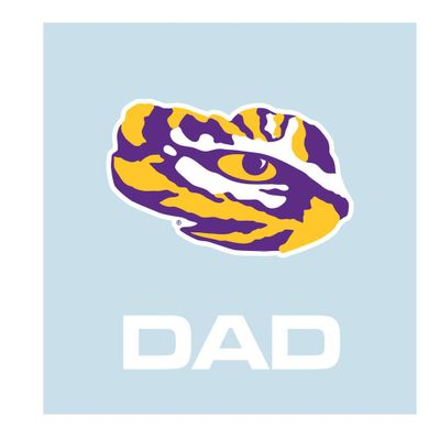  Lsu- Lsu Dad 5  Decal- Alumni Hall