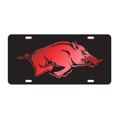 Ar - Arkansas Running Hog License Plate