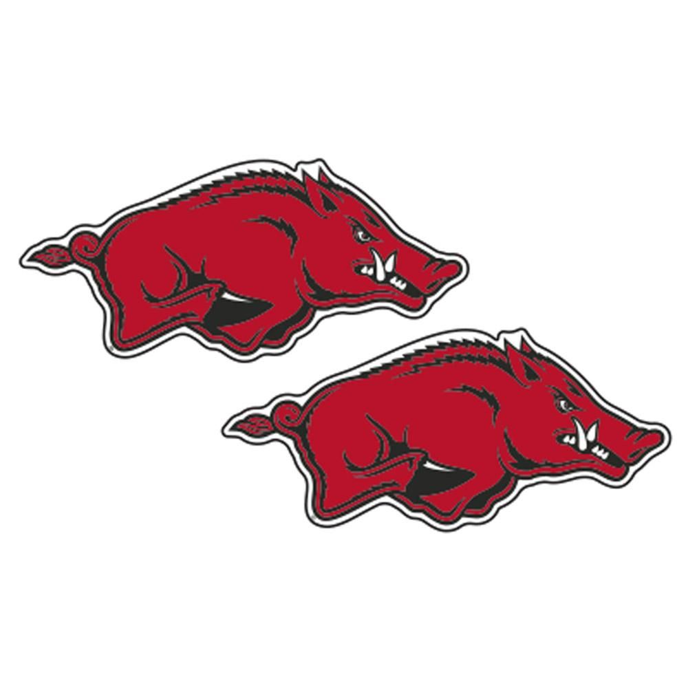  Ar - Arkansas 2 Inch Razorback Logo Decals (2 Pack)- Alumni Hall