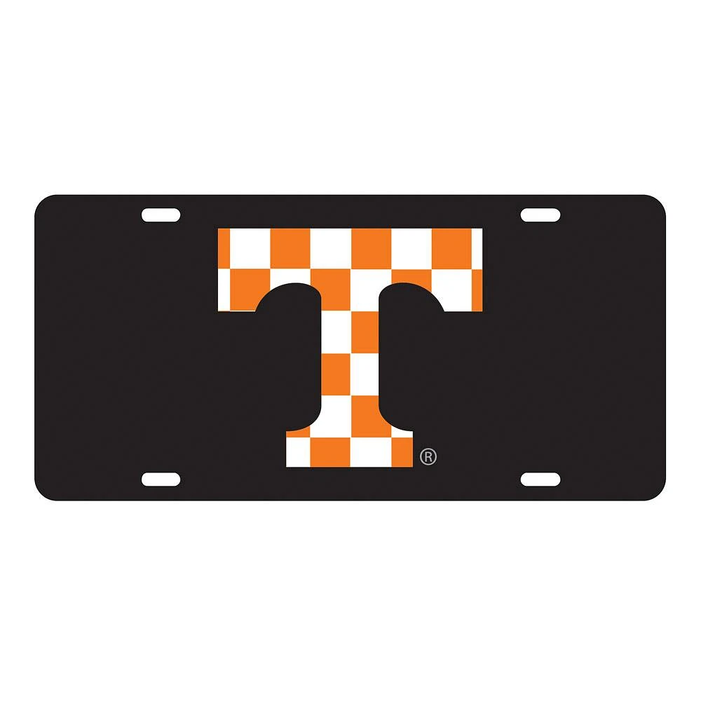Tennessee Checkerboard Logo License Plate