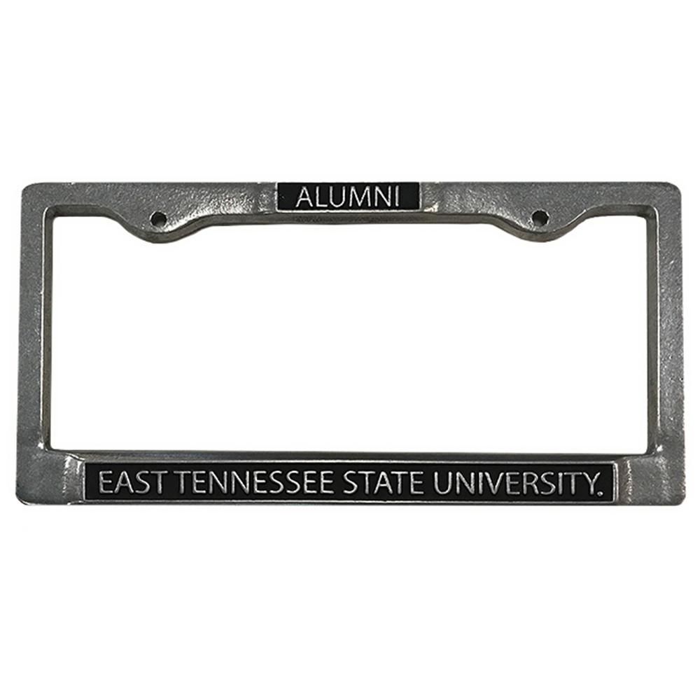 ETSU Alumni Pewter License Plate Frame