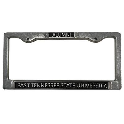 ETSU Alumni Pewter License Plate Frame