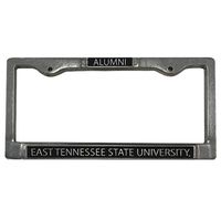 ETSU Alumni Pewter License Plate Frame