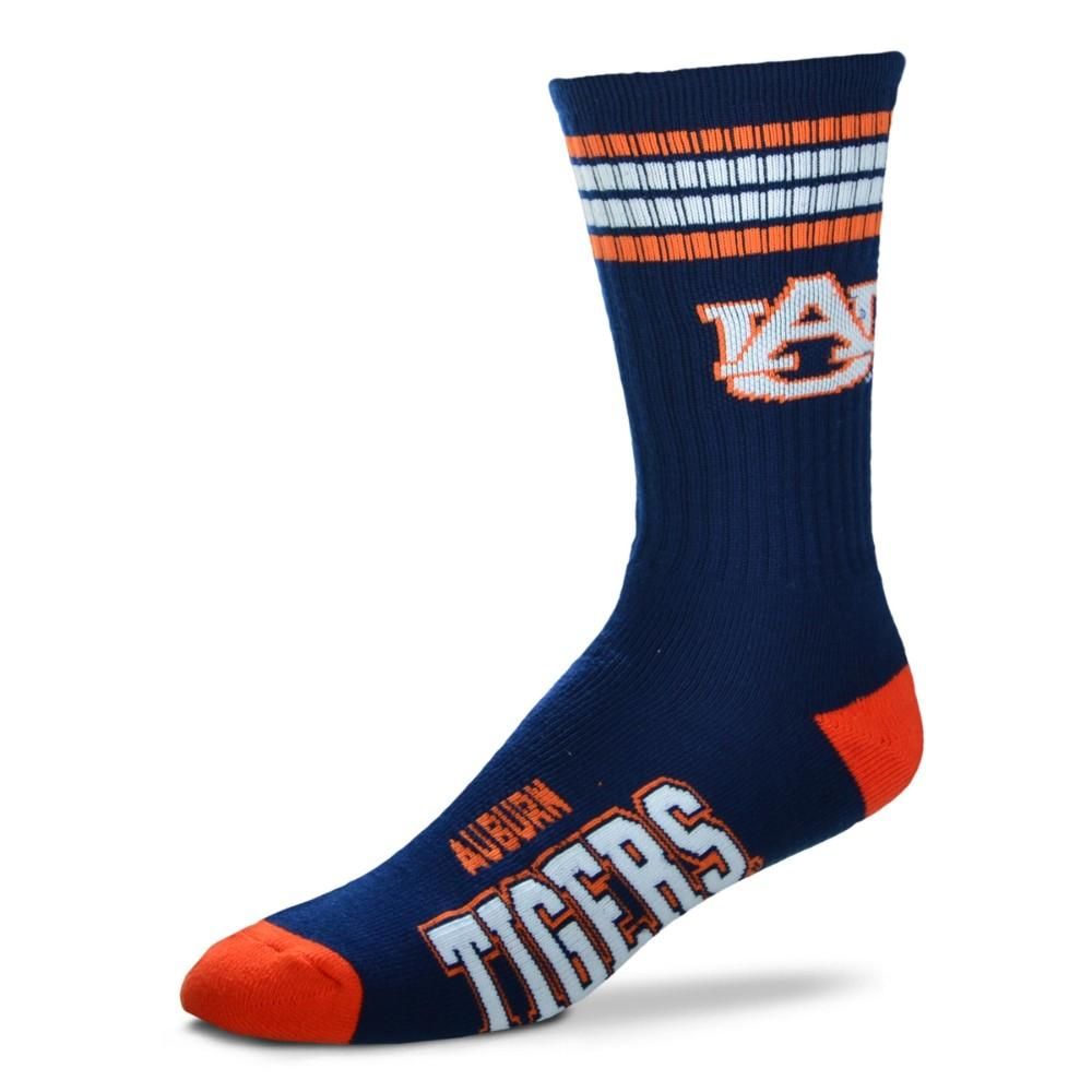  Aub - Auburn 4 Stripe Deuce Socks - Alumni Hall