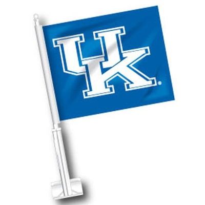 Kentucky Uk Logo Car Flag (Blue)