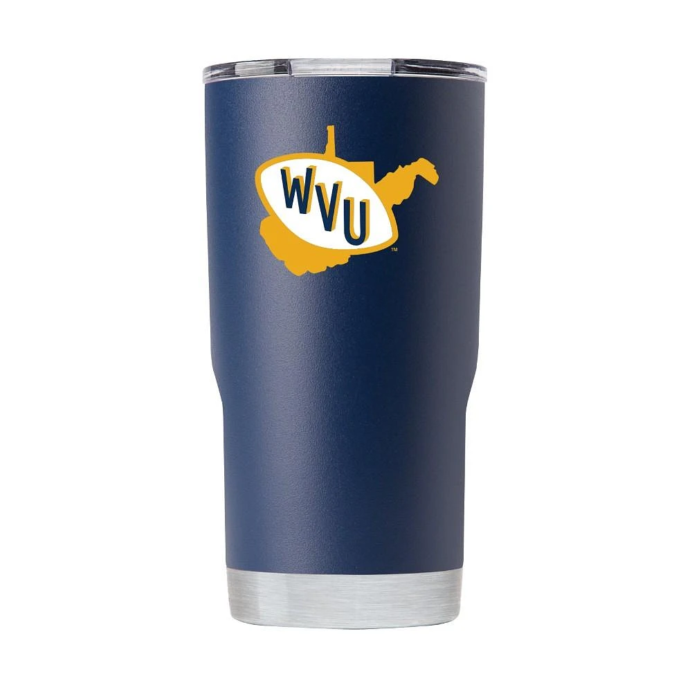 West Virginia Gametime Sidekick 20oz Retro State Vault Tumbler With Lid