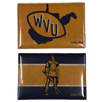  Wv - West Virginia Vault Magnet 2- Pack - Alumni Hall