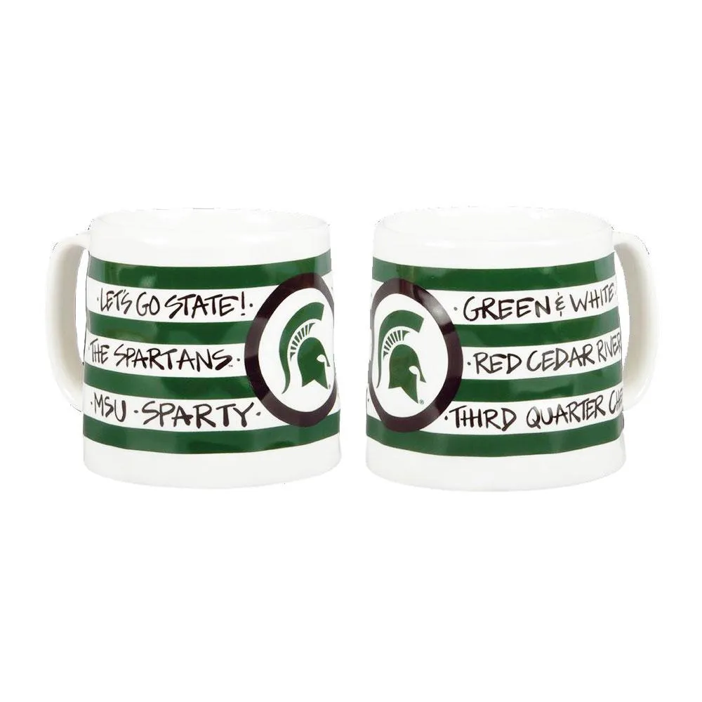  Mst - Michigan State Magnolia Lane Slogan Mug - Alumni Hall