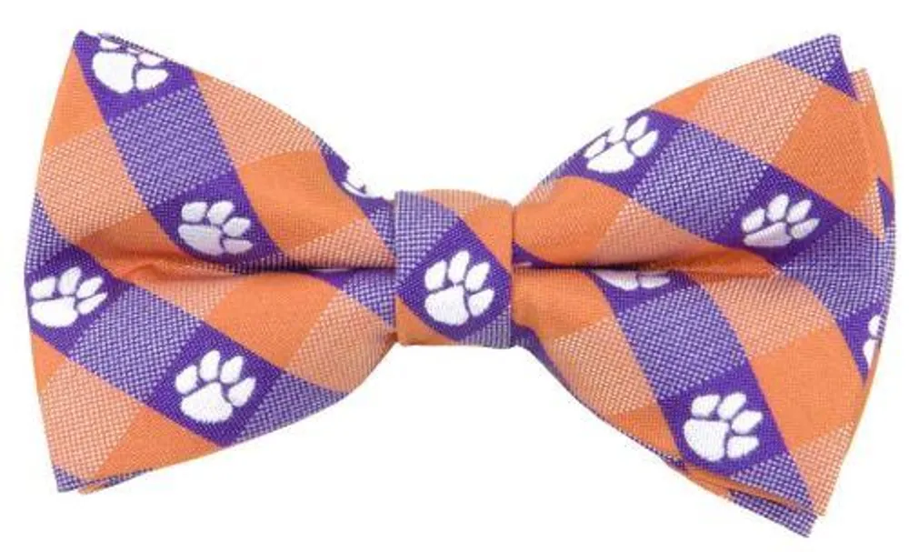  Tigers - Clemson Check Bowtie - Alumni Hall