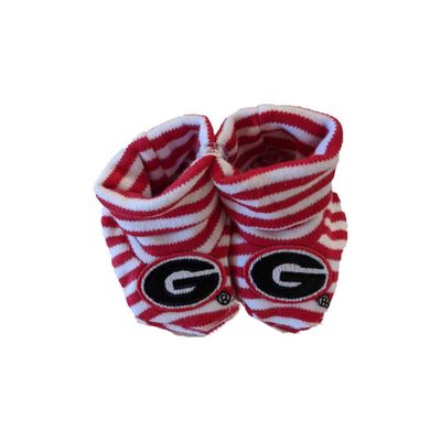 Georgia Infant Striped Booties