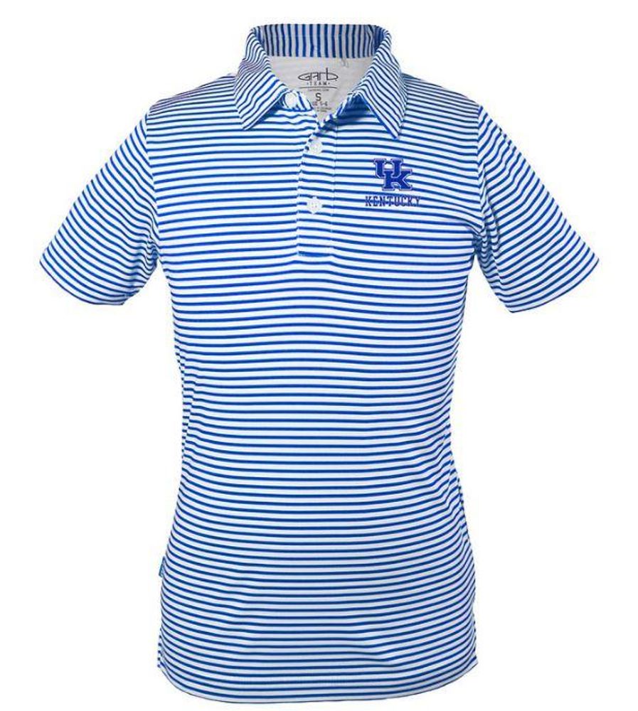 Kentucky Toddler Carson Striped Polo