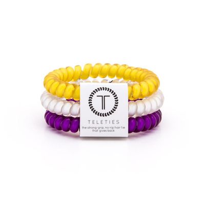 Purple, Yellow & White Small Teleties