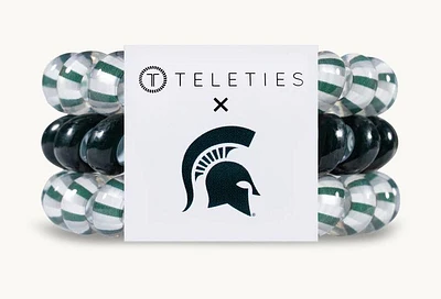 Green & White Small Teleties
